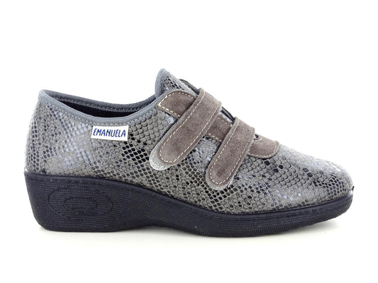 EMANUELA 2309 Scarpe sneakers comfort elasticizzate da donna con strappo